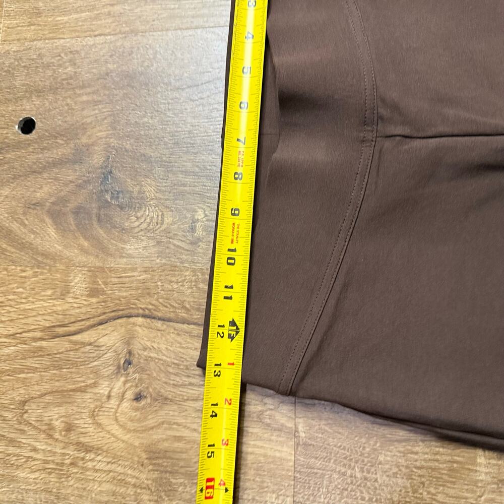 Lands’ End Starfish Leggings Women's XS Rich Coffee brown Mid Rise? Knit - Picture 2 of 6